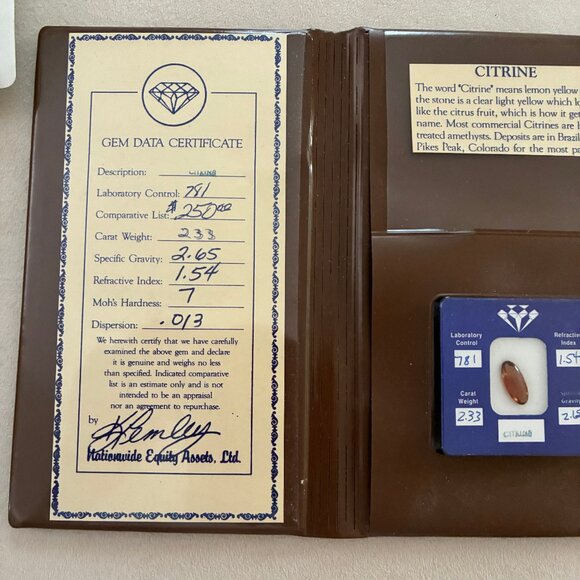 Gemstones, Topaz, Citrine, Amethyst - Picture 6 of 8